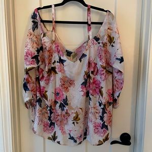 Torrid Floral Off the Shoulder Top